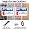 Signmission Fire Extinguisher Inside OSHA Notice Sign, Plastic, 10in W x 7in L, 2PK OS-2PACK-NS-P-710-L-12599 - alternate 4